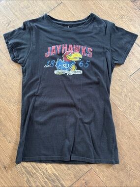 J. America Jayhawks Graphic Short Sleeve Tee